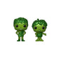 Funko Pop! Ad Icons: Green Giant And Sprout 2 Pack [Metallic] - Sdcc Debut