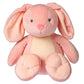 Mary Meyer Stuffed Animal Smootheez Pillow-Soft Toy, 12-Inches, Pink Hippity Hop Bunny
