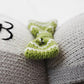 cuddle + kind Noah The Dog Hand-Knit Doll – 13" Little, Grey, 100% Cotton, Fair Trade, 1 Doll = 10 Meals, Heirloom Quality