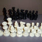 Staunton Tournament Chess Pieces, Triple Weighted With 3.75' King And 2 Extra Queens