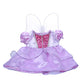 Purple Cinderella Dress W/Wings Teddy Bear Clothes Fits Most 14'-18' Build-A-Bear And Make Your Own Stuffed Animals
