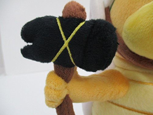 Sanei Super Mario All Star Collection Ac37 Hammer Bros Stuffed Plush, 8.5''