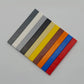 Classic Tiles Block Bulk, Dark Gray Tiles 1X8, Building Tiles Flat 100 Piece, Compatible With Lego Parts And Pieces: 1X8 Dark Gray Tiles(Color:Dark Gray)