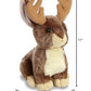 Aurora® Adorable Flopsie™ Jack A Lope Stuffed Animal - Playful Ease - Timeless Companions - Brown 12 Inches