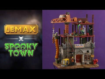 Lemax Village Collection Dead Zone Construction Site # 05604