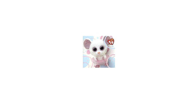 Ty Beanie Boo – Nina Mouse Plush Toy, 15 Cm – Soft & Cuddly Stuffed Animal With Sparkly Pink Tutu – Adorable Gift For Kids & Collectors