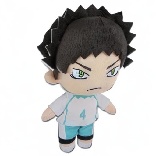 Great Eastern Entertainment Haikyu!! S2 Iwaizumi Plush - 8" Multi-colored Polyester Doll, Model 52469