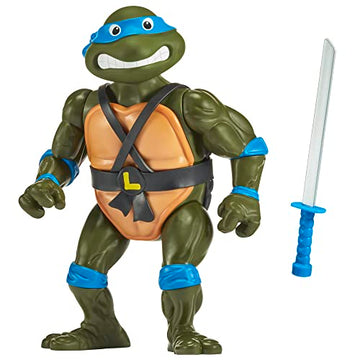 Teenage Mutant Ninja Turtles: 12” Original Classic Leonardo Giant Figure By Playmates Toys