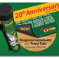 CrossCribb 20th Anniversary Strategy Family Board Game - Green Neoprene Cribbage Twist