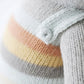 cuddle + kind Evan The Elephant 20" Hand-Knit Doll - 100% Cotton, Multi Colour, Fair Trade, 1 Doll = 10 Meals