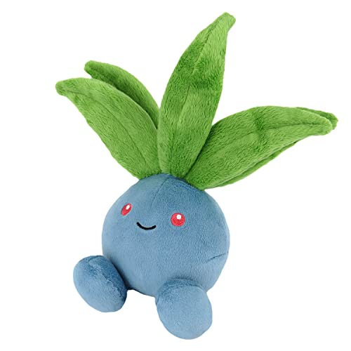 Sanei Pokemon All Star Series Oddish Stuffed Plush, 7