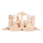 Bnf Wooden Building Blocks Shape Recognition Early Learning Kids Childrenbaby | Toys For Baby | Developmental Baby Toys50 Pieces