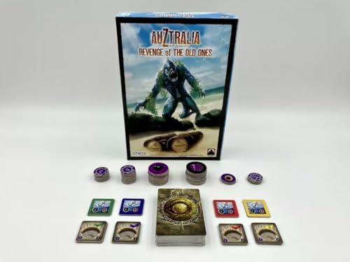 Stronghold Games Auztralia: Revenge of The Old Ones Board Game - Cardboard, Various Colors, Model AUZR1SHG