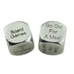 11 Year Anniversary Metal Date Night Dice - Create a Unique 11th Anniversary Date Night