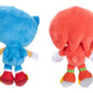 Sonic The Hedgehog 9'' Plush 2-Pack, Sonic & Knuckles Collectible Stuffed Toy