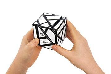 Project Genius Ghost Cube, Multicolor, Shape Puzzle, Shape 3X3, 3X,3 Speed Cube, Brain Teaser, Puzzle Cube, Gift For Children, Gift For Teen Boy, 3X3 Cube