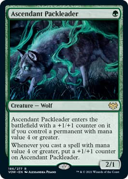 Magic: The Gathering - Ascendant Packleader (186) - Innistrad: Crimson Vow