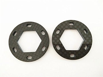 HPI 1/8 Savage X XL 4.6 5.9 Carbon Fibre Brake Disk 19x35x3mm-1PR Set Black for HPI 87055 Upgrade Part