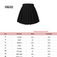 Women`S Plus Size Pleated A Line School Dress Skirts(2Xl,Earth Tone) Khaki