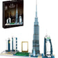 Yug Living Dubai Skyline Building Blocks Set, 3000+ Pieces, Burj Al Arab, Emirates Towers, Dubai Frame, Ages 6+