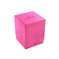 Gamegenic Squire 100+ Xl Convertible Deck Box | Card Storage Box With Removable Cover Clips | Holds 100 Double-Sleeved Cards In Extra Thick Inner Card Sleeves | Pink Color | Made (Ggs20103Ml)