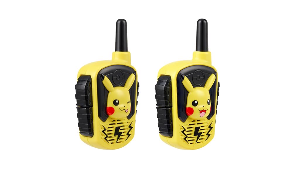 Ekids Pokemon Walkie Talkies For Kids, Indoor And Outdoor Toys, Designed For Fans Of Pokemon Toys