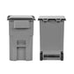 Set Of 4 Mini Trash & Recycling Cans With Lid & Wheels For Wwe Wrestling Action Figures