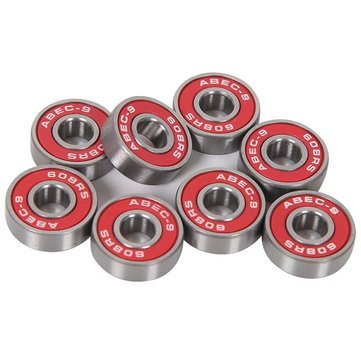 UBERSWEET 8Pcs ABEC9 Dustproof Skateboard Bearings Skateboard Install Component Parts