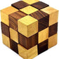 STUFFCOLLECTION Wooden Toys Snake Cube Toys Increase Brain Power Game Dice Mix Puzzle for Kids