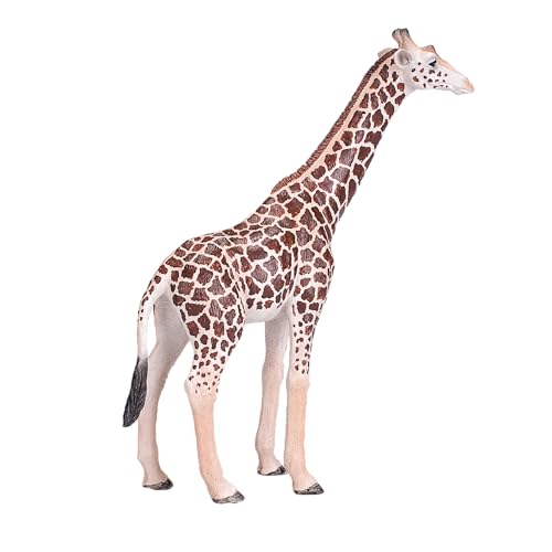 Mojo Giraffe Realistic International Wildlife Hand Painted Toy Figurine (2020 Design), Multi (381008)