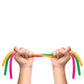 Schylling NeeDoh Noodlies - Sensory Squeeze Toy with 5 Stretchy Noodles - 14" Long - Multicolored - Model NL