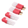 rflaueo 4pcs Compatible with Big Tamiya to T-Plug Style Male Female RC Connector Adapter(E03-4)