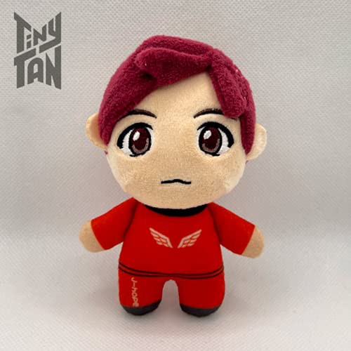 TinyTAN j-Hope 5.1" Plush Doll - Official BTS Merchandise, Polyester, J-Hope Color, Model BTS047
