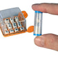 World's Smallest Boggle Game - Miniature 2-Player Puzzle, Multi-Color, Plastic, Model 5061