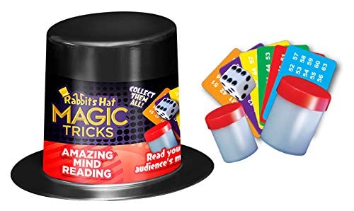 Thames And Kosmos 680283| Rabbit Magic Display| Make Objects Vanish And Reappear Places| 8 Different Tricks| 16 Hats| Ages 6+