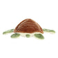 Aurora, 35089, Eco Nation Mini Turtle, 13 Cm, Eco-Responsible Plush, Brown & Green