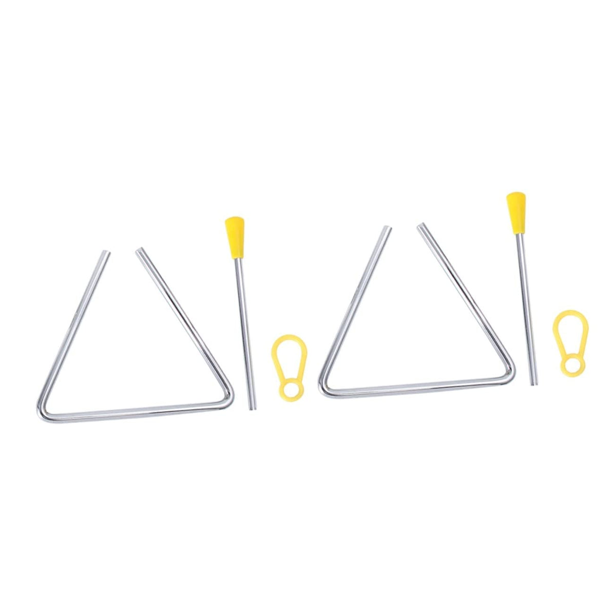 Excluzo 2 Sets Orff Percussion Baby Musical Instruments Kids Musical Instruments Triangle Dinner Bell Kids Music Toy Musical Tri