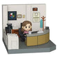 Funko Pop Tv: Mini Moments: The Office - Pam With Chase, Multicolor, (57392)