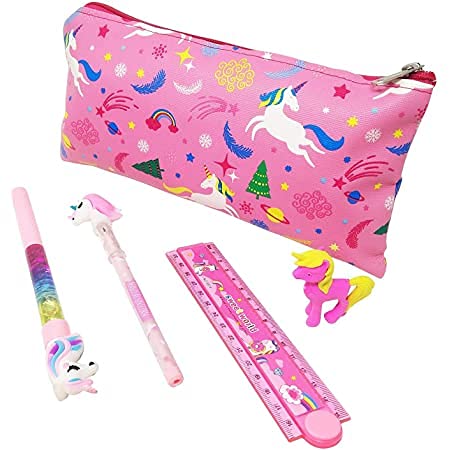 Polyester Pencil Cases School Kids Girls Women Pen Holder Pouch Pencil Box (5)