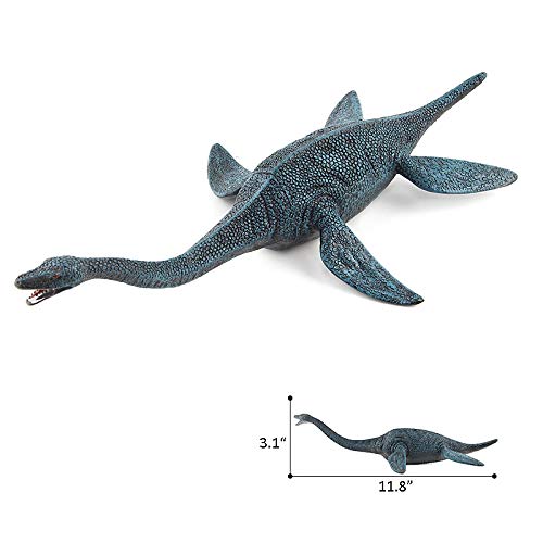 Eoivsh 2 Pack Large Dinosaur Figure Toys Brachiosaurus & Plesiosaur, Jumbo Realistic Dinosaur Playset Party Favors Birthday Gift For Kids Boys Girls Children