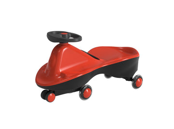 Joybay Sports Collection Premium Led-Wheel Swing Car Ride On Toy (Passion Red, Come Fully Assembled)