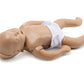 Laerdal Mini Baby Global Set - Inflatable CPR Manikin with Compression Clicker & AED Trainer, Model 103-00250