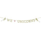 Talking Tables Unicorn Party Supplies | Unicorn Paper Banner Garland Decoration | Great For Girls Party And Birthday Party | Pap