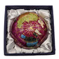 Unique Art 3-Inch Pink Pearl Swirl Ocean Gemstone World Globe Paper Weight