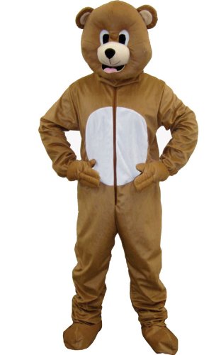 Brown Bear Mascot - Small 4-6