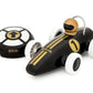BRIO Black & Gold Remote Control Race Car for Toddlers 24 Months and Up