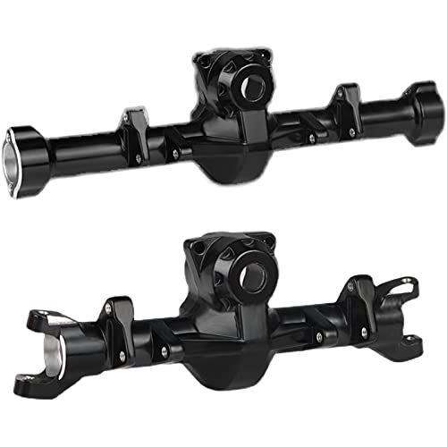 KYX Racing CNC Machined Front & Rear Axle Housing Axle Shell Axle Case Upgrades Parts Accessories for 1/24 RC Car Axial SCX24 AX