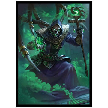 Fantasy North - Venomskull - The Risen Plague - 100 Smooth Matte Tcg Trading Card Sleeves - Fits Magic Mtg Commander Pokemon And Other Card Games - Playing Card Sleeves