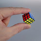 World's Smallest Rubik's Cube - Pocket-Sized 3D Puzzle, 1 inch, Plastic, Green/Blue/White/Yellow/Orange, Model 503