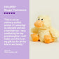 warmies Duck Microwavable Weighted Stuffed Animal Plushie - Yellow, 1 Count, Soft Polyester for Warmth & Comfort